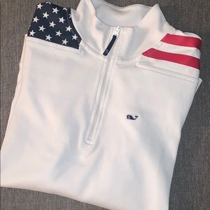 American flag Vineyard Vines Shep Shirt